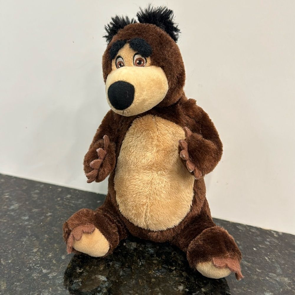 Plush Masha and the Bear Spin Master Plush stuffed animal
